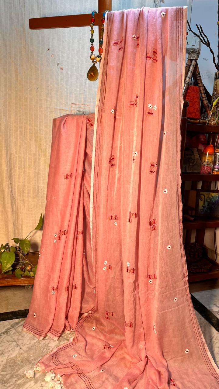 Embroidered Cotton Mulmuls